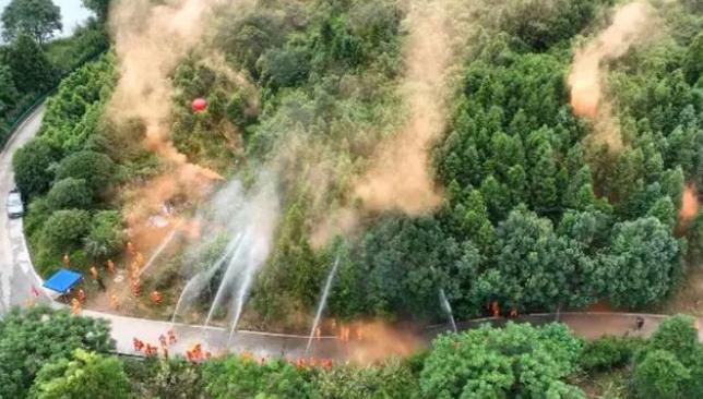 北湖區(qū)|以練備戰(zhàn) ，開展森林防滅火應(yīng)急演練